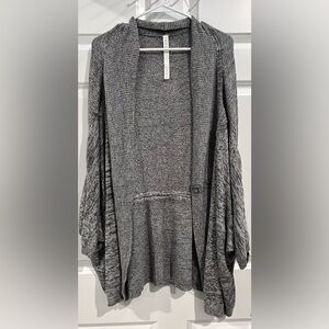 Lululemon Breeze Easy Wrap Oversized Cashmere Infused Cardigan Women's Size M/L